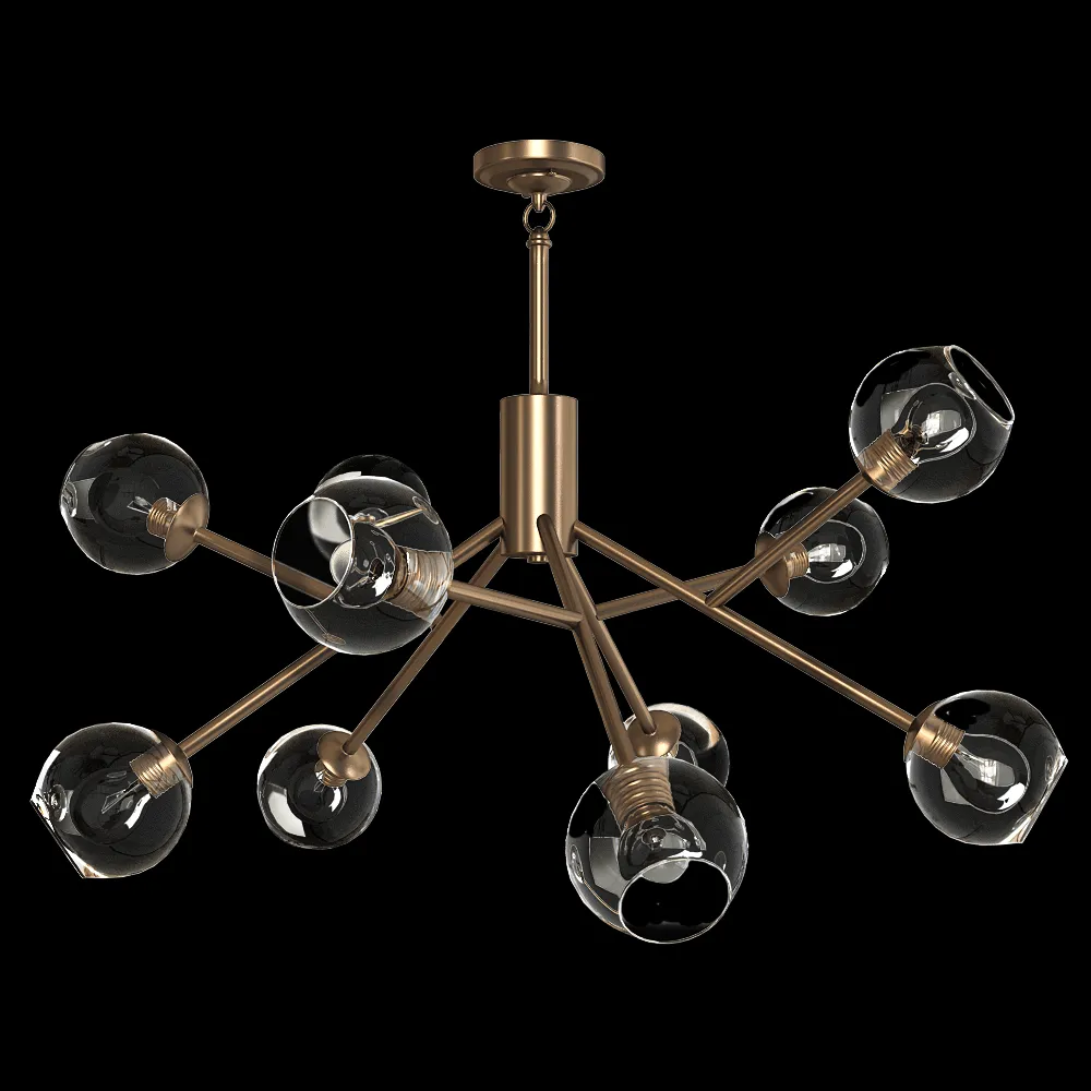 CRYSTAL LUX – Pendant lamp Bueno PL10 3ds Max