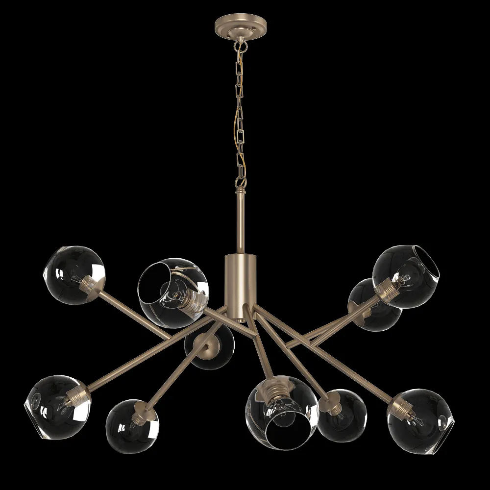 CRYSTAL LUX – Pendant lamp Bueno SP-PL10 3ds Max