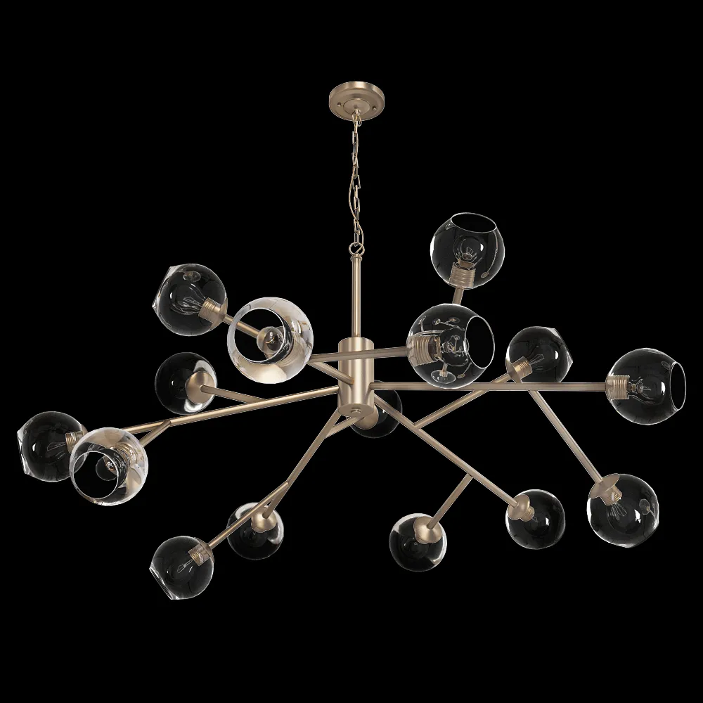 CRYSTAL LUX – Pendant lamp Bueno SP-PL15 3ds Max