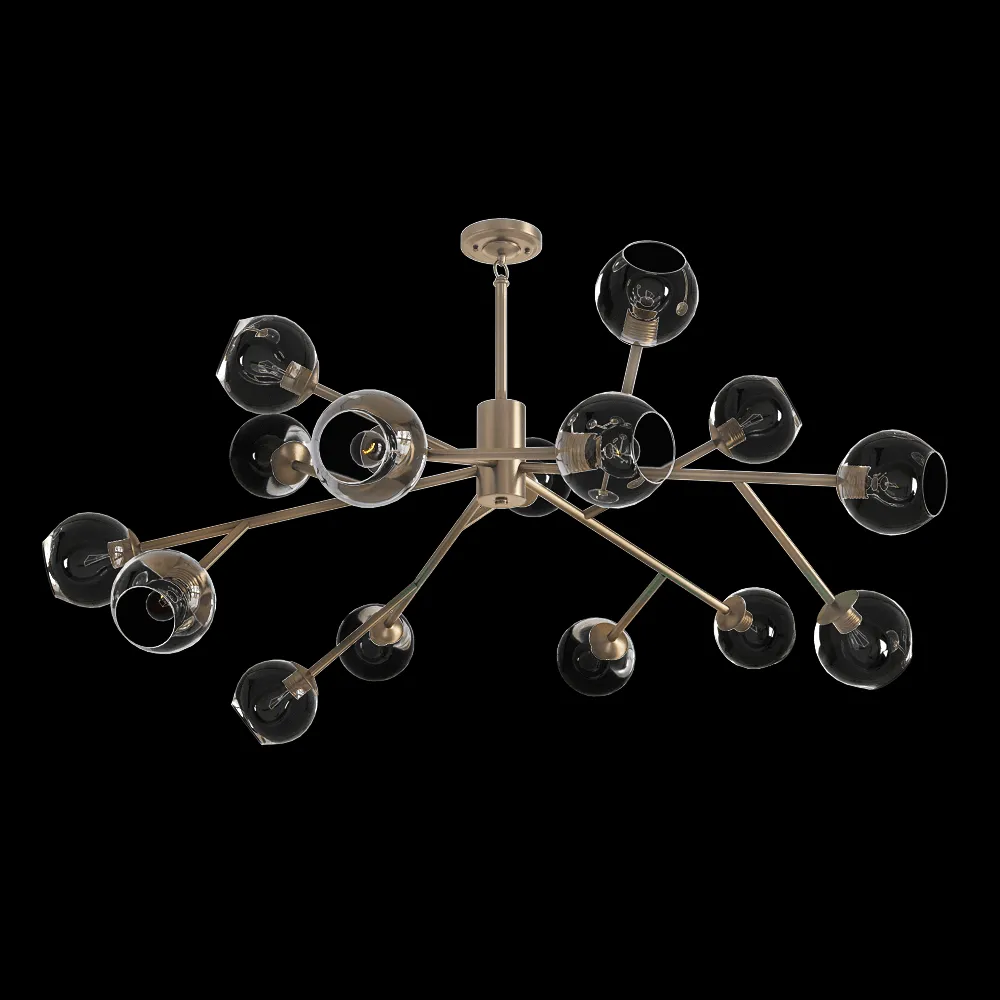 CRYSTAL LUX – Pendant lamp  Bueno SP-PL15 3ds Max