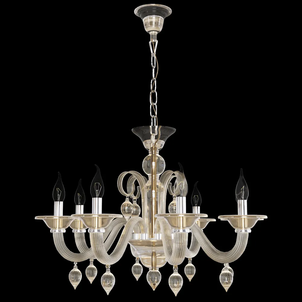 CRYSTAL LUX – Pendant lamp Caetano SP8 3ds Max