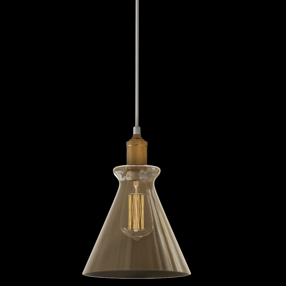 CRYSTAL LUX – Pendant lamp Campanella SP1 Amber 3ds Max