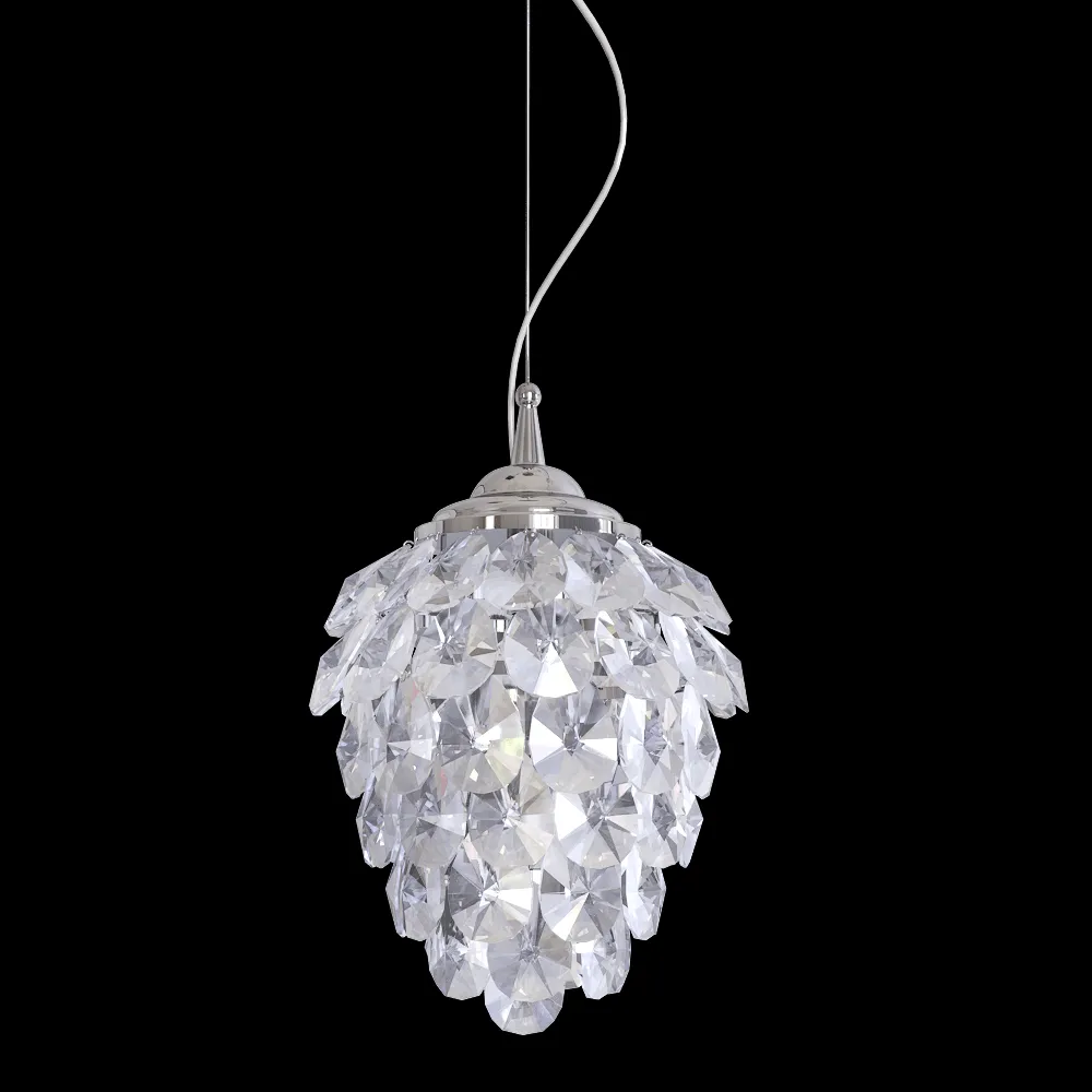 CRYSTAL LUX – Pendant lamp Charme SP1+1 lED 1 3ds Max