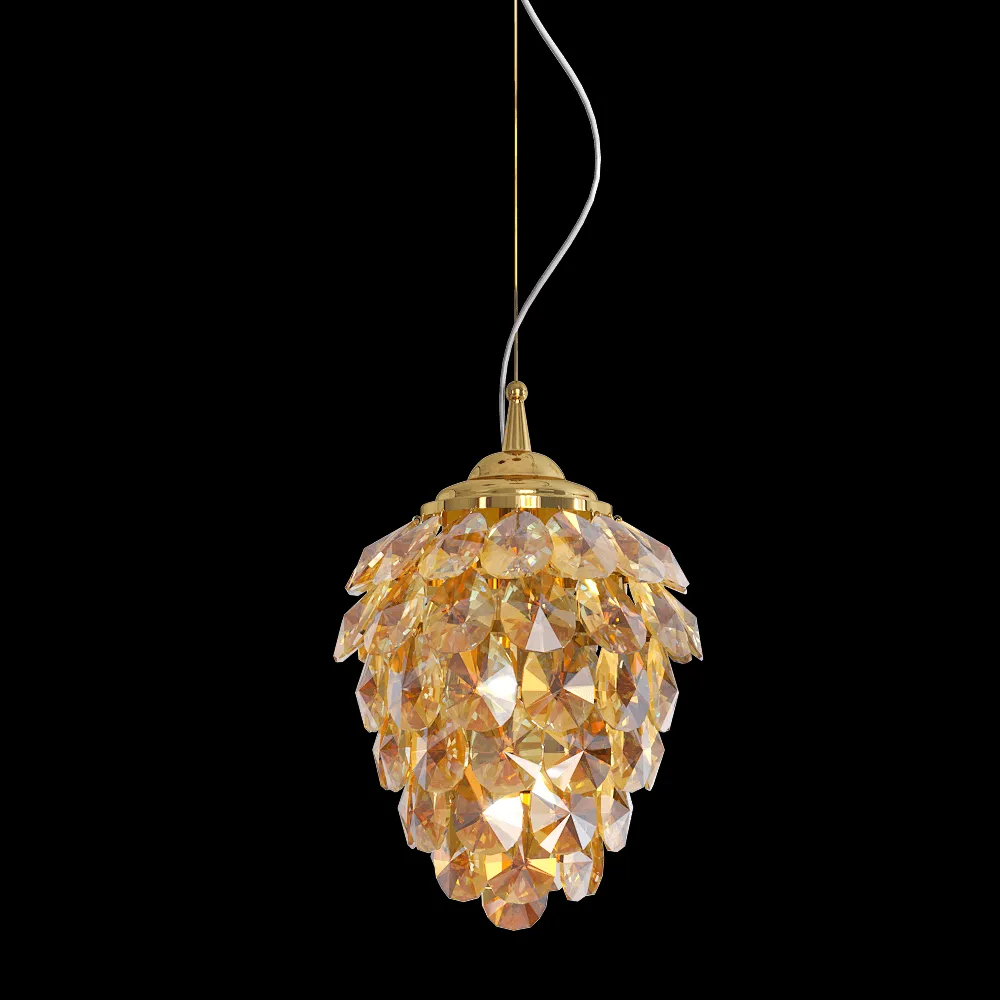 CRYSTAL LUX – Pendant lamp Charme SP1+1 lED 2 3ds Max