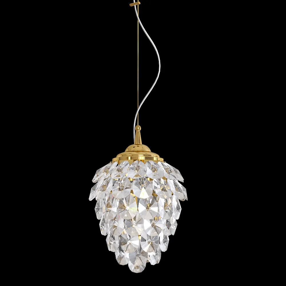 CRYSTAL LUX – Pendant lamp Charme SP1+1 lED 3 3ds Max