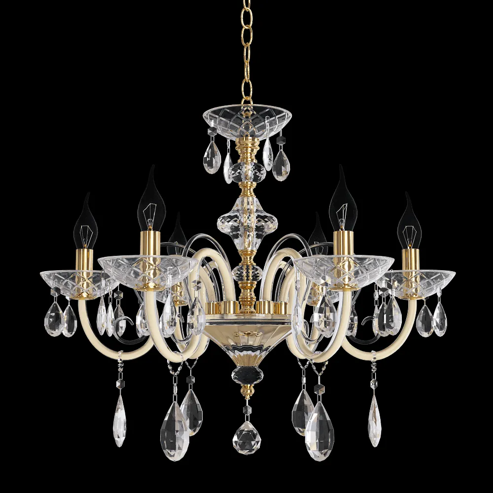 CRYSTAL LUX – Pendant lamp Dalia SP6 3ds Max