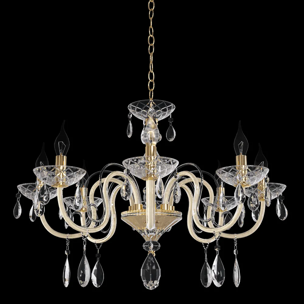 CRYSTAL LUX – Pendant lamp Dalia SP8 3ds Max