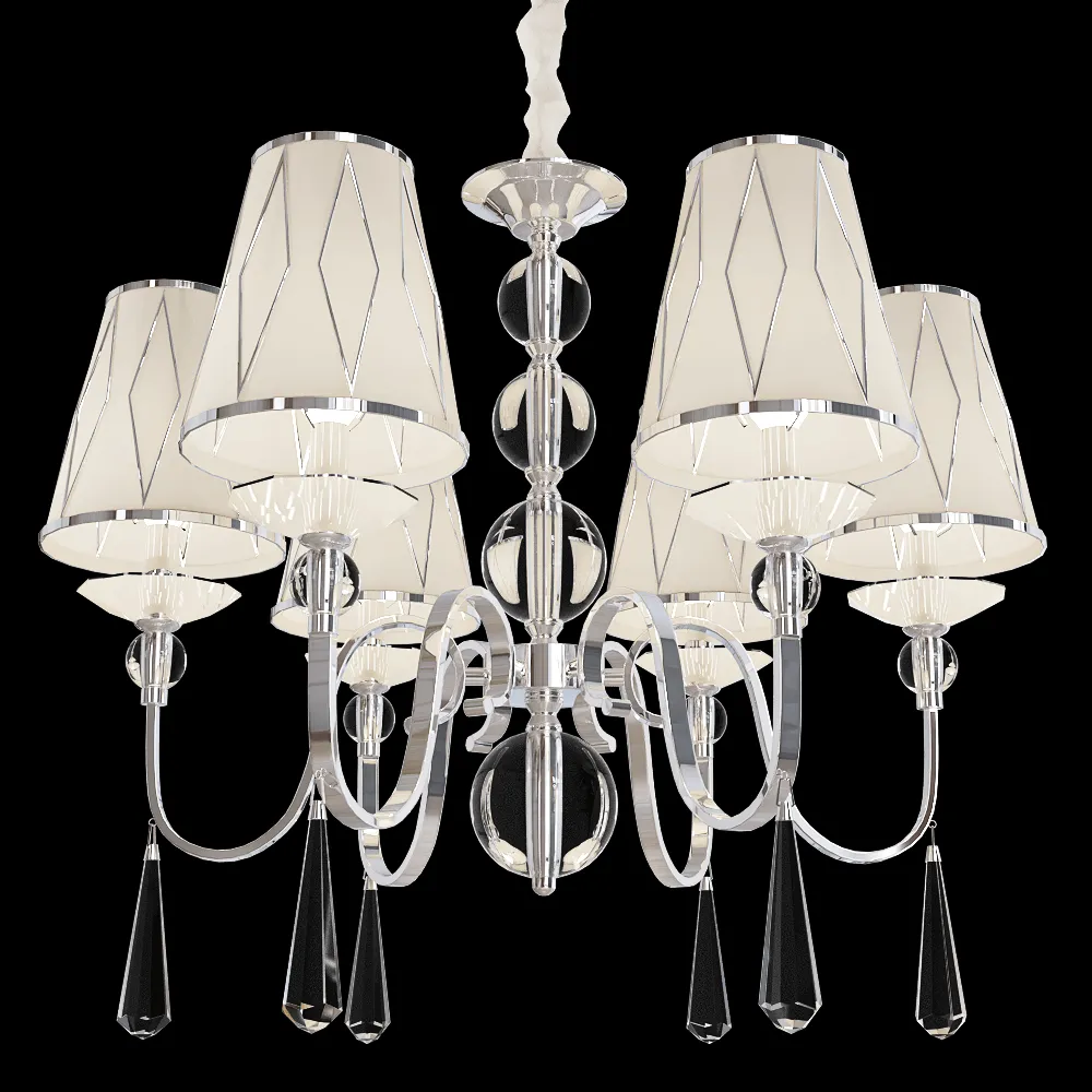 CRYSTAL LUX – Pendant lamp Dandy SP6 3ds Max