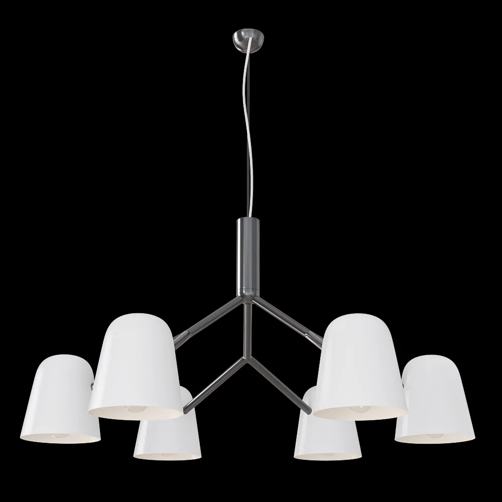 CRYSTAL LUX – Pendant lamp Enrique SP6 3ds Max