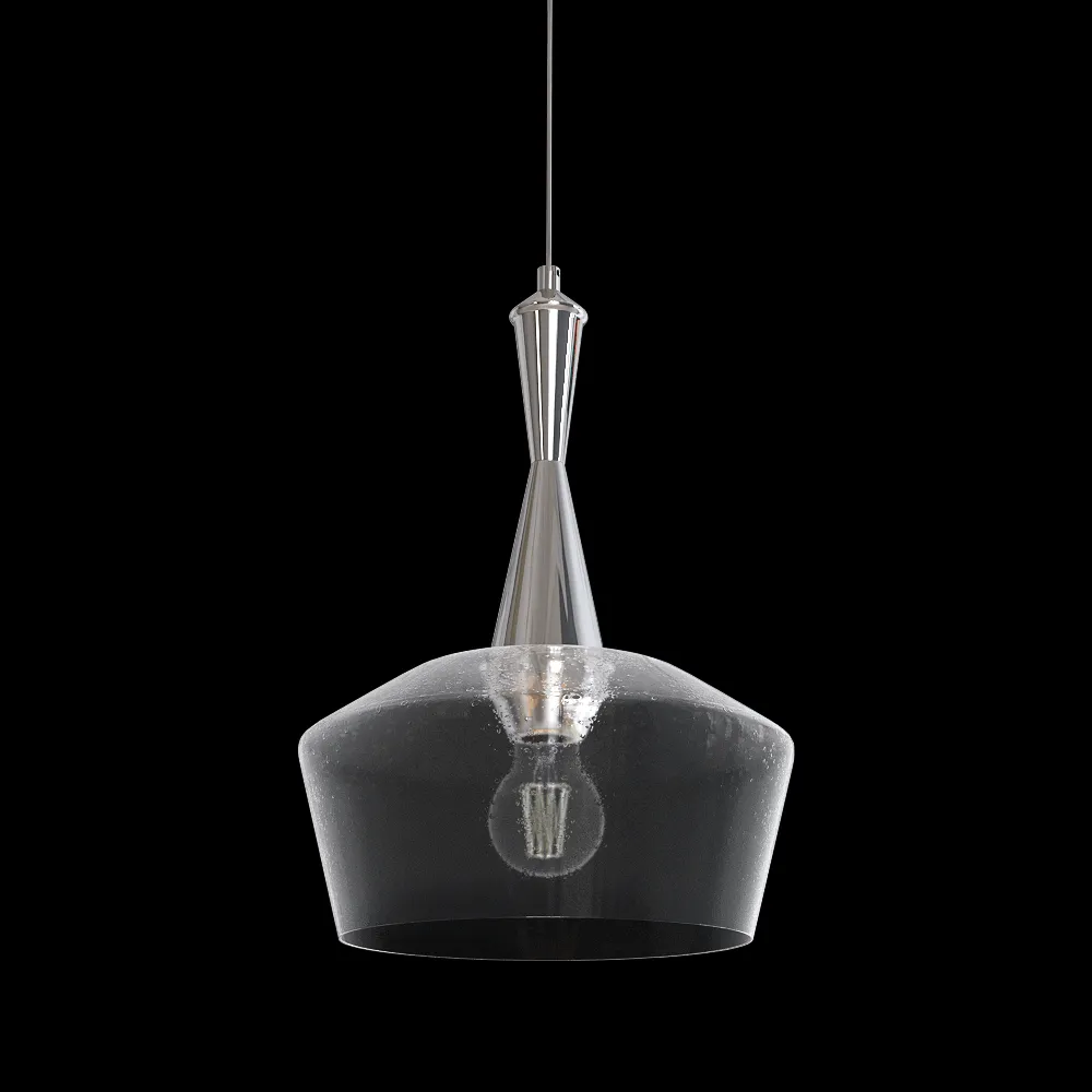 CRYSTAL LUX – Pendant lamp Frio SP1 chrome 3ds Max