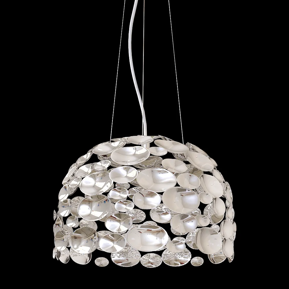 CRYSTAL LUX – Pendant lamp Granada SP5 3ds Max