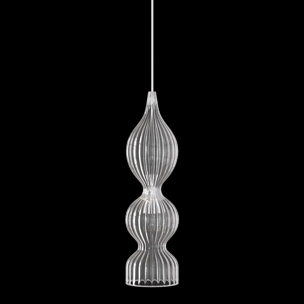 CRYSTAL LUX – Pendant lamp Iris SP1 B smoke 3ds Max