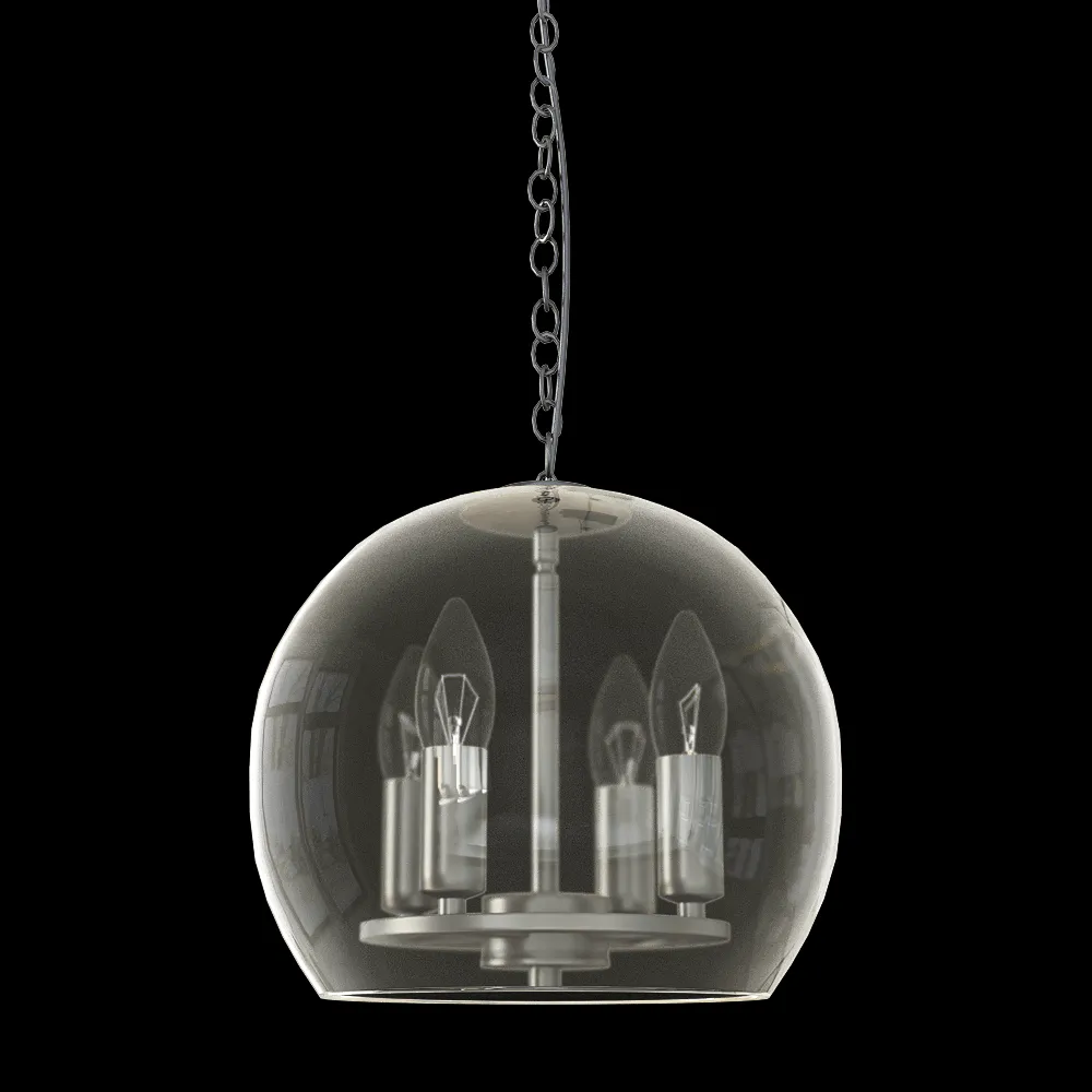 CRYSTAL LUX – Pendant lamp Krus SP4 boll 1 3ds Max