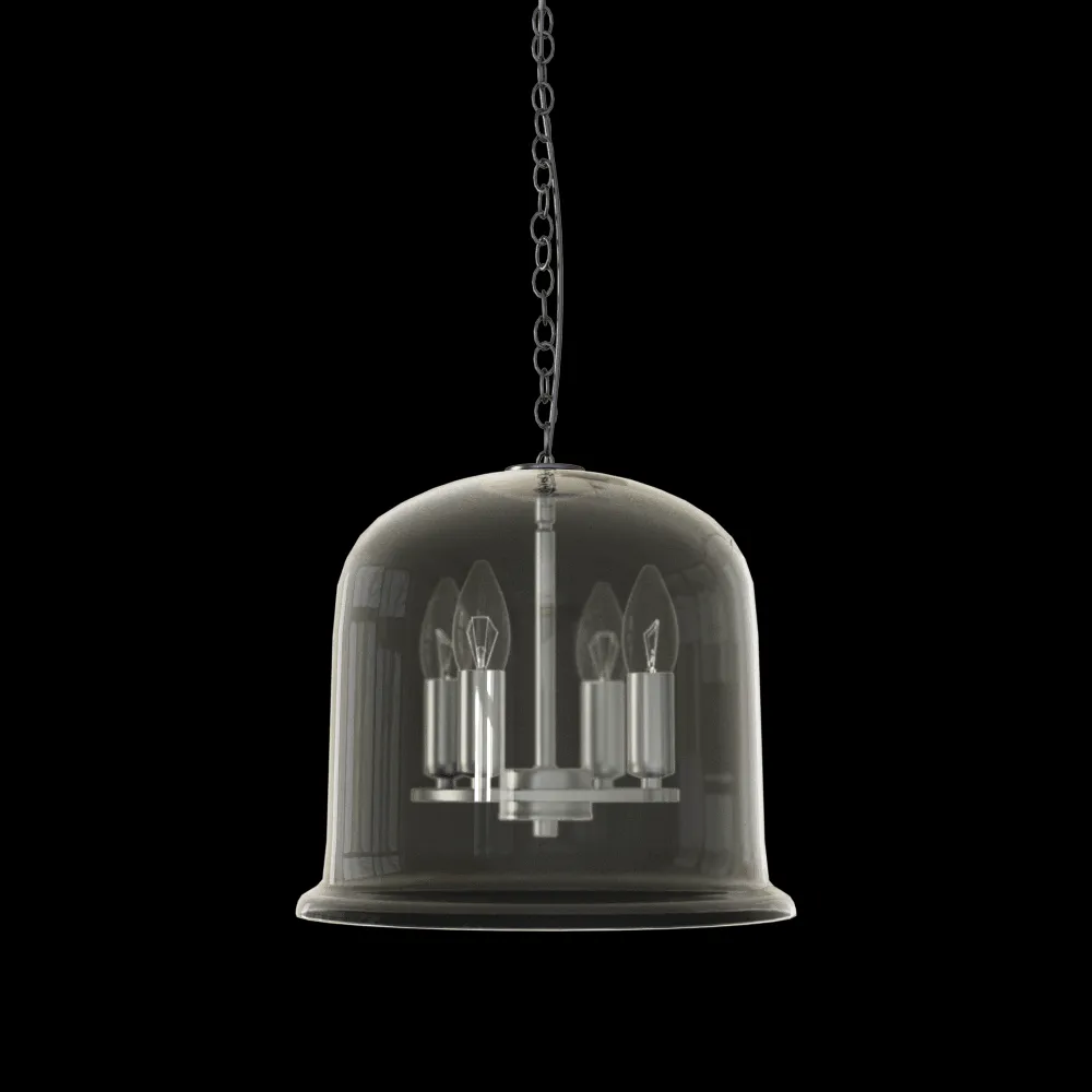 CRYSTAL LUX – Pendant lamp Krus SP4 boll 2 3ds Max