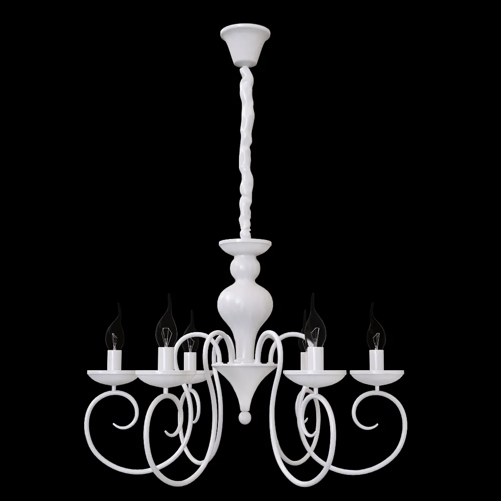 CRYSTAL LUX – Pendant lamp Sempre SP6 3ds Max