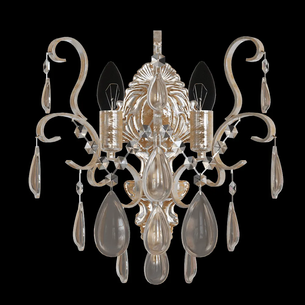 CRYSTAL LUX – Pendant lamp Sevilia AP2 3ds Max