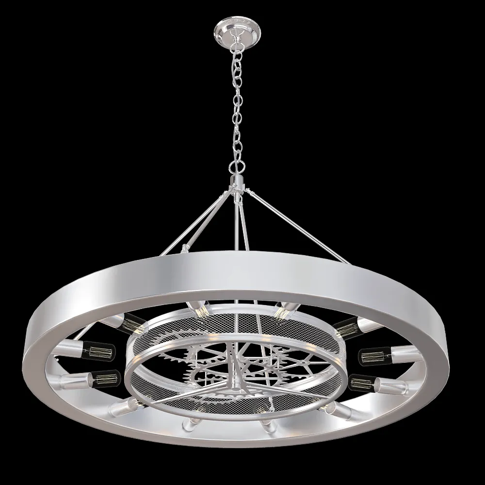 CRYSTAL LUX – Pendant lamp Valentina SP12 D1000 3ds Max