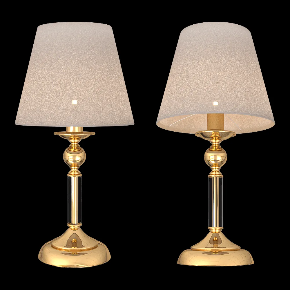 CRYSTAL LUX – Table lamp Camila LG1 Gold 3ds Max