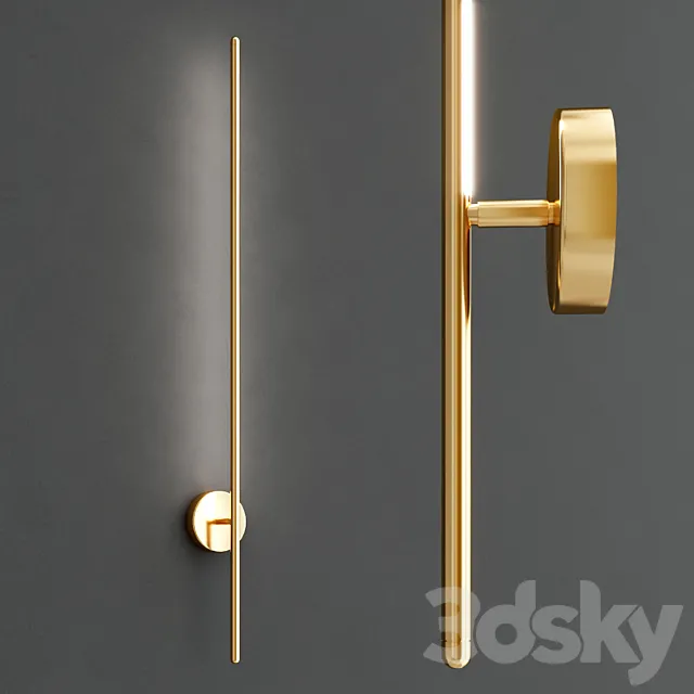 CRYSTAL LUX VERDE wall lamp 3ds Max