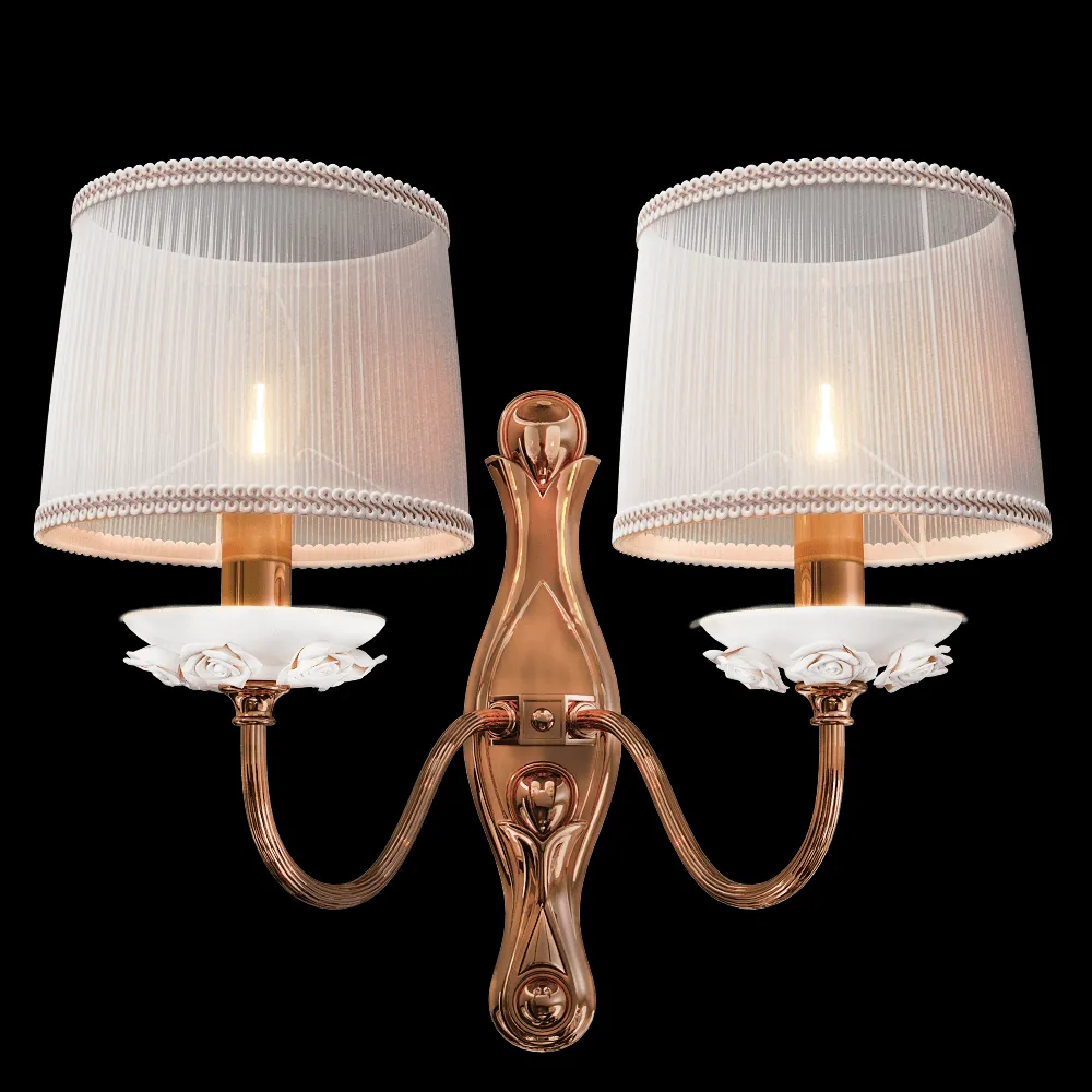 CRYSTAL LUX – Wall lamp Adagio AP2 3ds Max