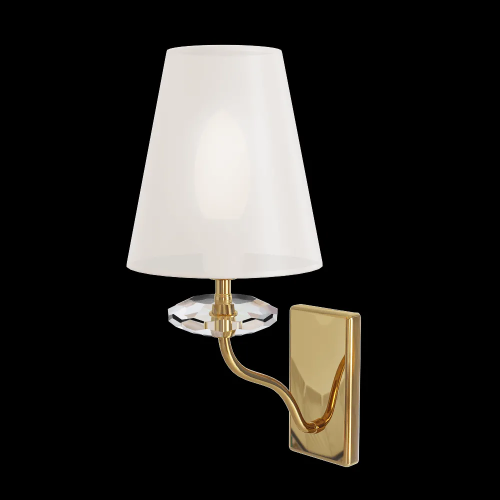CRYSTAL LUX – Wall lamp Armando AP1.1 Gold 3ds Max
