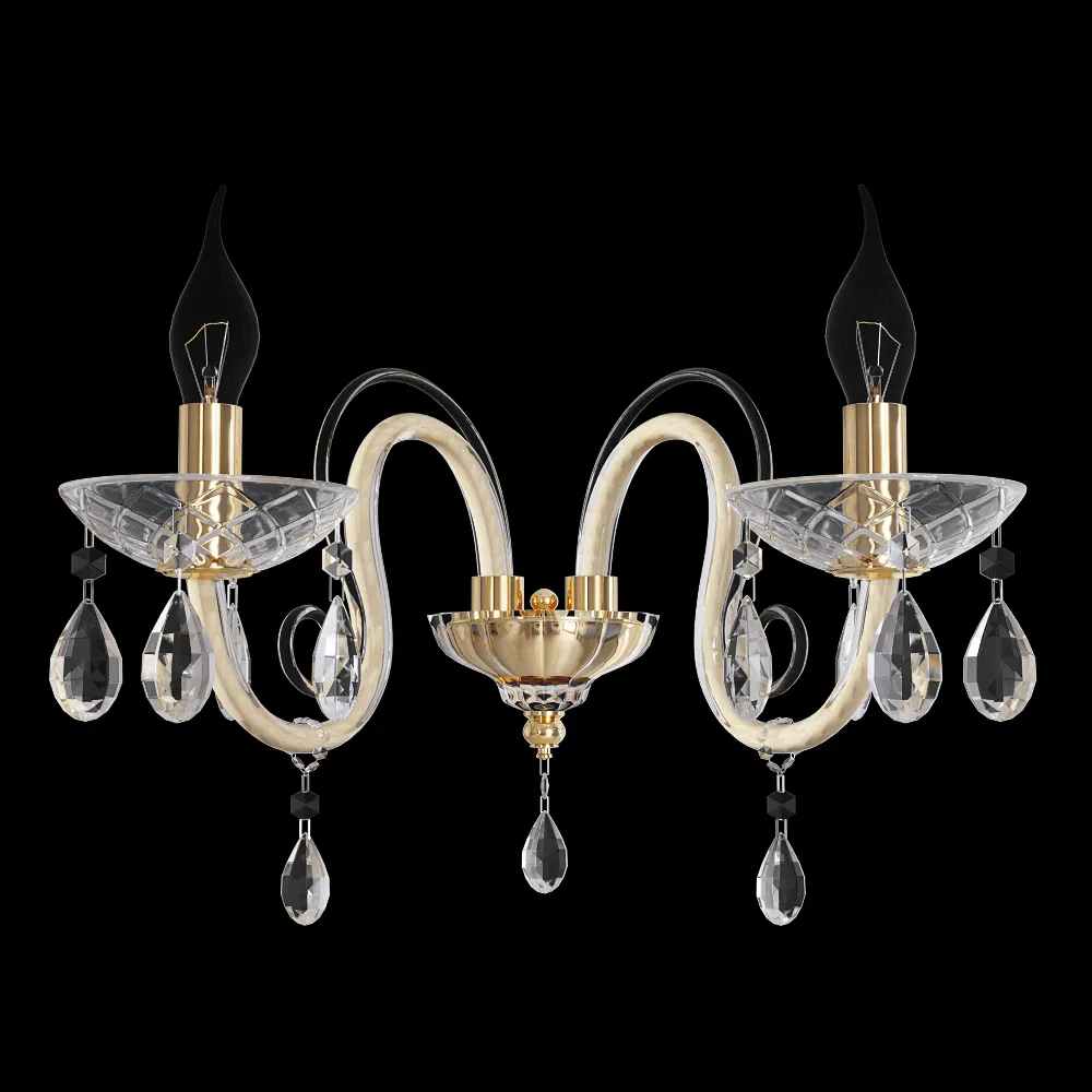 CRYSTAL LUX – Wall lamp Dalia AP2 3ds Max