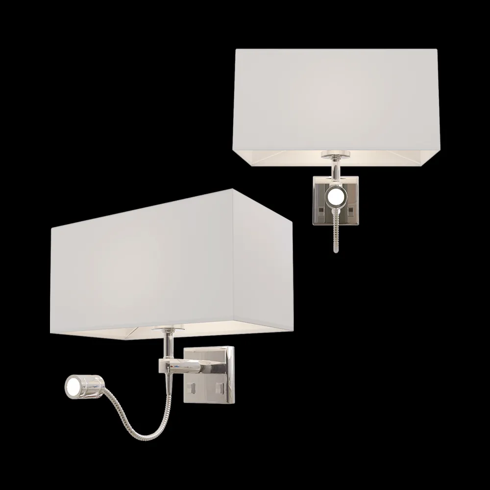 CRYSTAL LUX – Wall lamp JEWEL AP2 WH 3ds Max