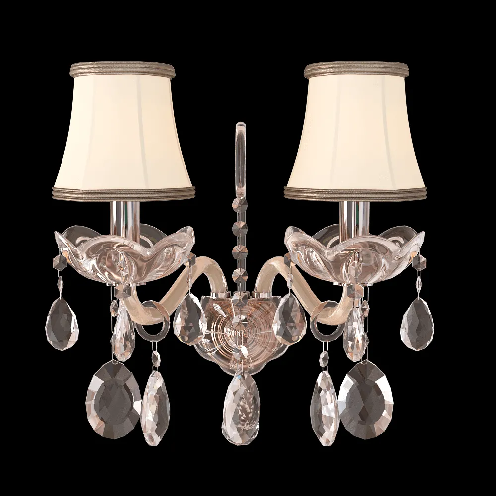 CRYSTAL LUX – Wall lamp Siena AP2 3ds Max