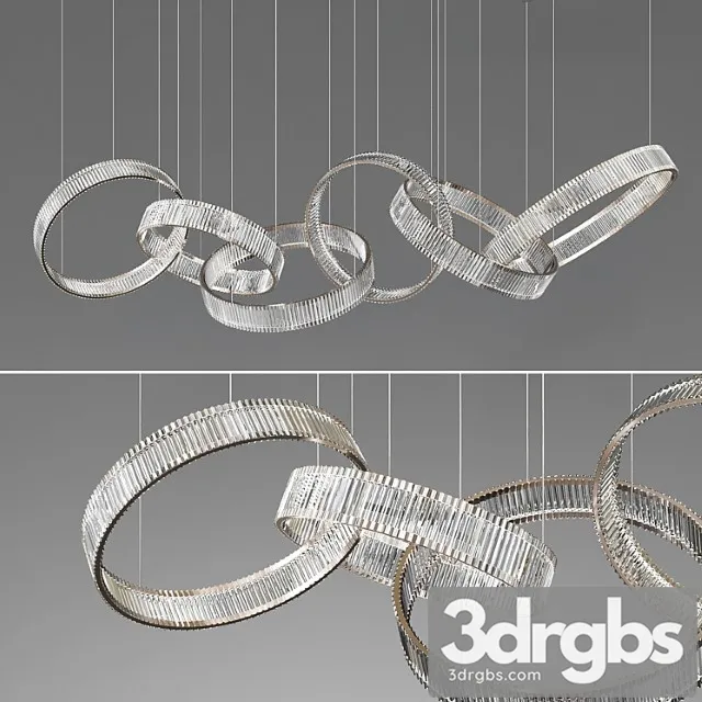 Crystal ring chandelier 3dsmax Download