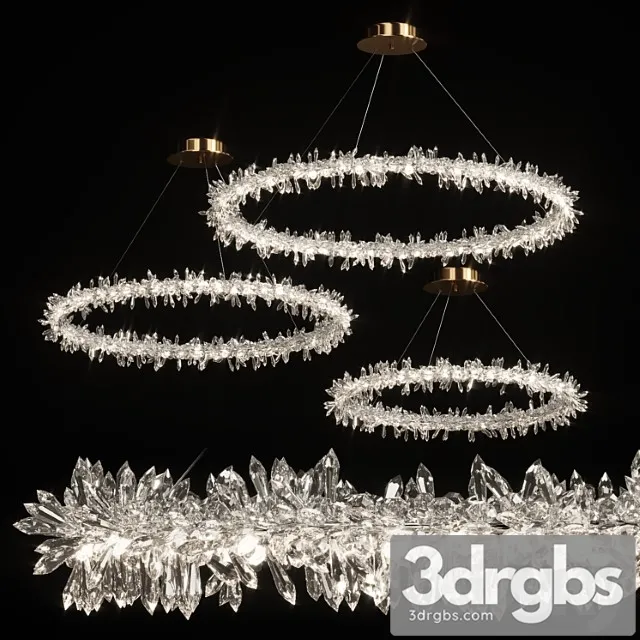 Crystal ring chandelier sibyl 3dsmax Download