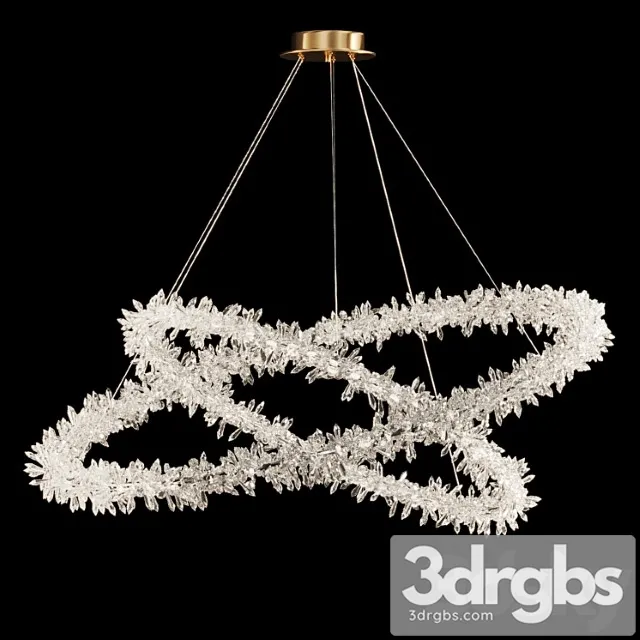 Crystal ring chandelier sibyl combo mxl