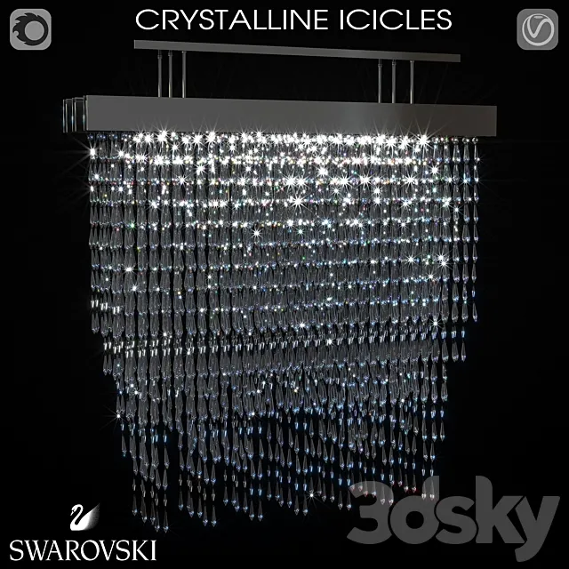 CRYSTALLINE ICICLES 3DSMax File