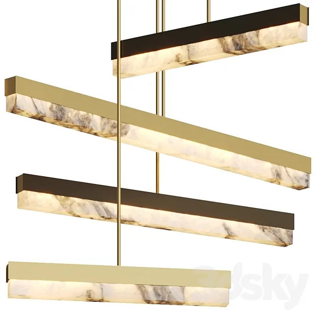 CTO Lighting Artes Pendant Lamps 3ds Max