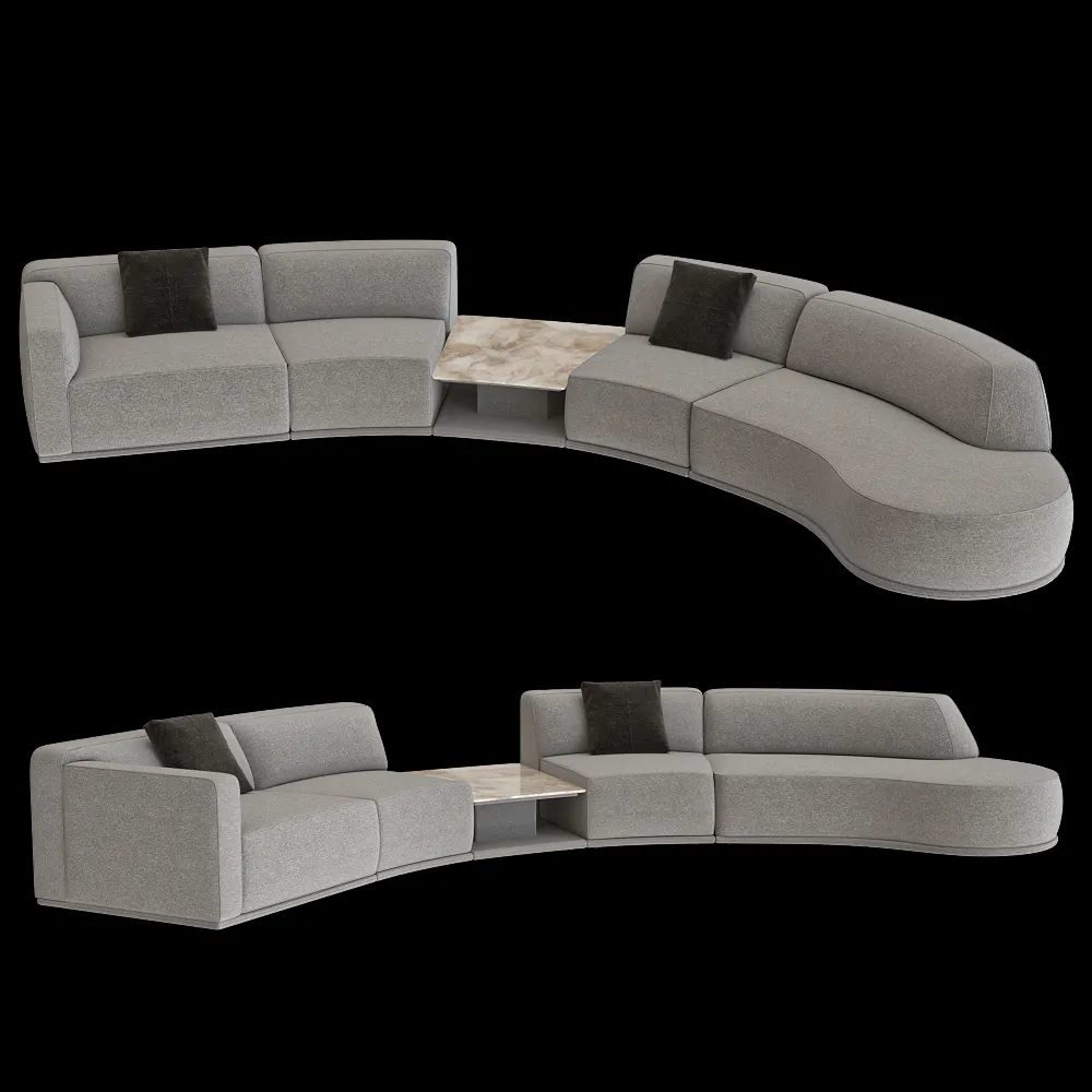 CTS salotti – Sofa Bagutta 01 3ds Max