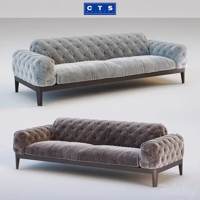 CTS Salotti sofa ELLIOT Divano 3dsMax Model