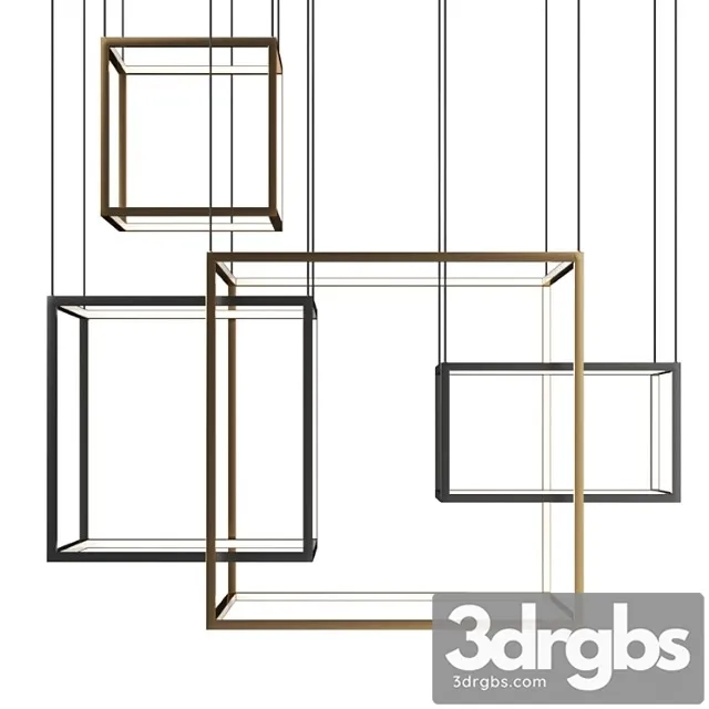 Cube x pendant lamp by aromas del campo