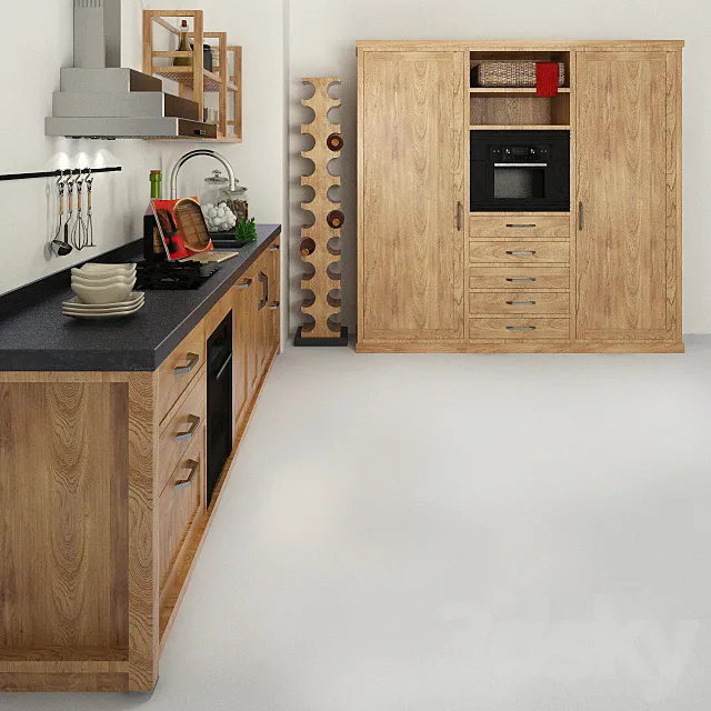 Cucina Seven Days 3DS Max Model