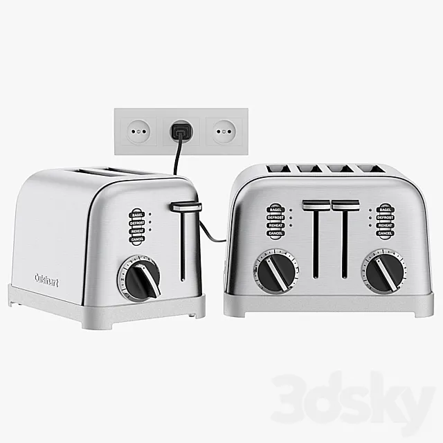 Cuisinart Classic Toasters 3ds Max