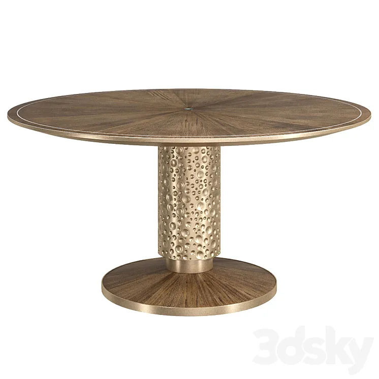 Culinary Circle Caracole Table 3DS Max Model