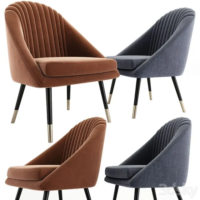 Cult Audrey Occasional Tub Lounge Chair 3dsMax Model