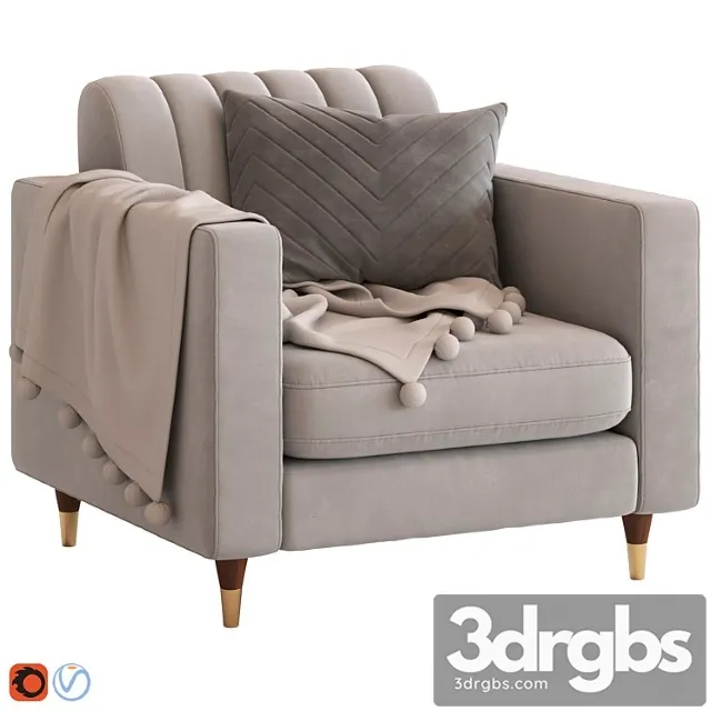 Cult furniture belgravia armchair 3dsmax Download
