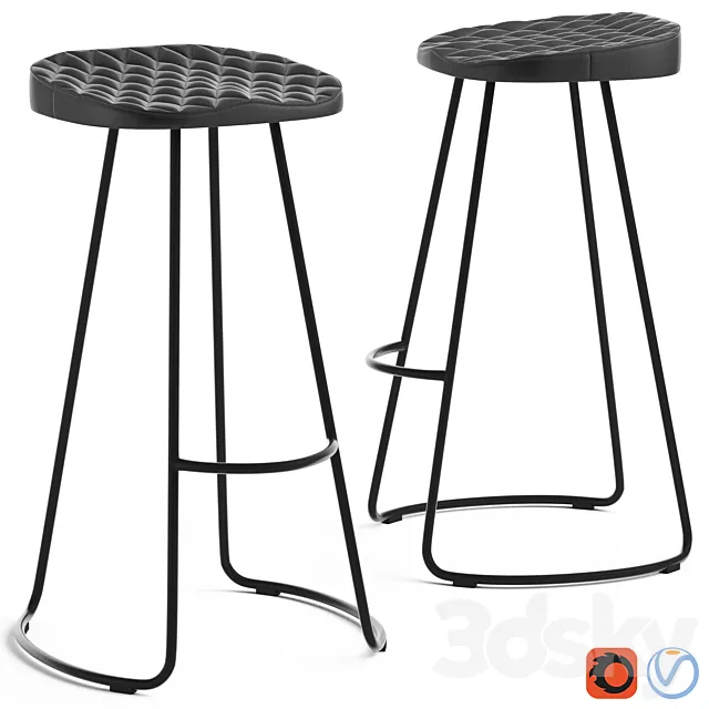 Cult Furniture Niko Stool 3DSMax File