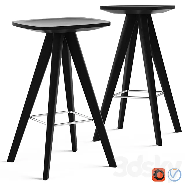 Cult Living Argo Bar Stool 3DSMax File