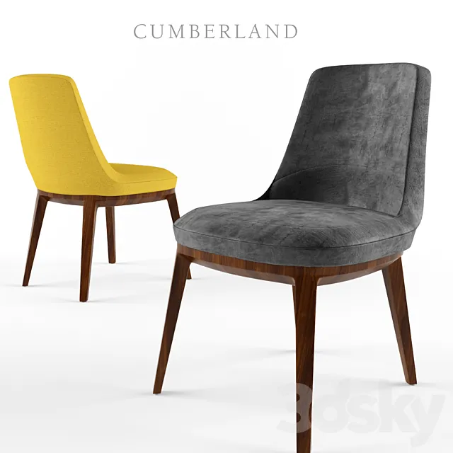 cumberland clover chair 3DS Max Model