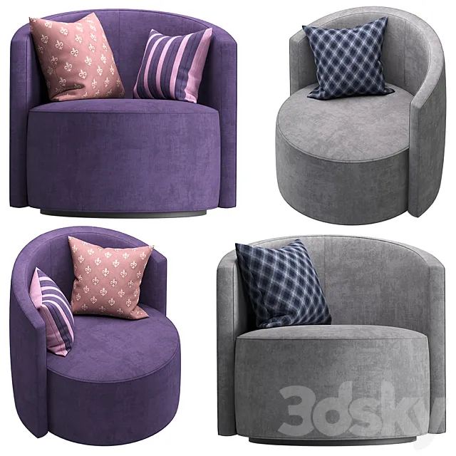Cumfy Armchair Naustro Italia 3ds Max