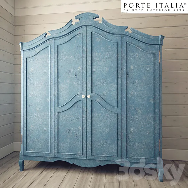 cupboard PORTE ITALIA 3DS Max Model