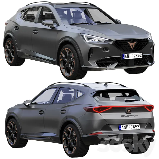 Cupra Formentor 2021 3ds Max