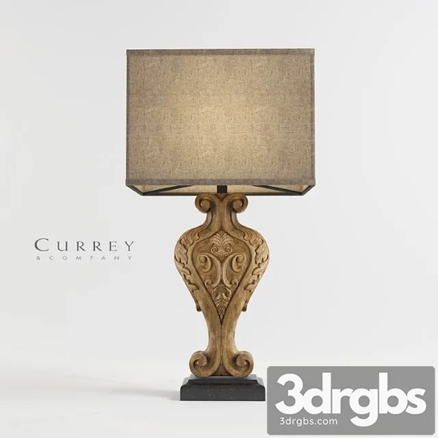 Curay hourglass table lamp 3dsmax Download
