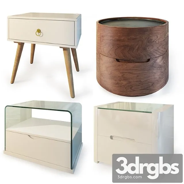 Curbstones from imodern (set2). nightstand bedside table. 2 3dsmax Download