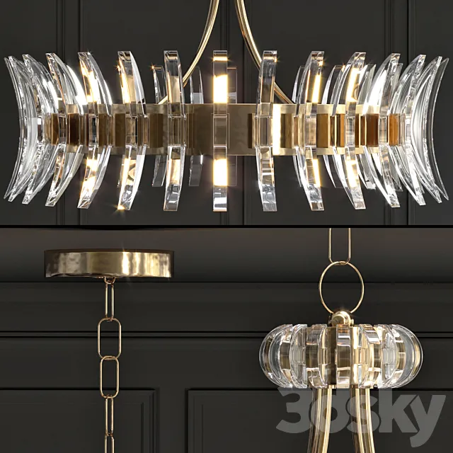 CURREY AND COMPANY coquette_chandelier 3DSMax File